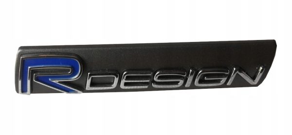 Emblemat / logo R-Design na grill Volvo OE V40