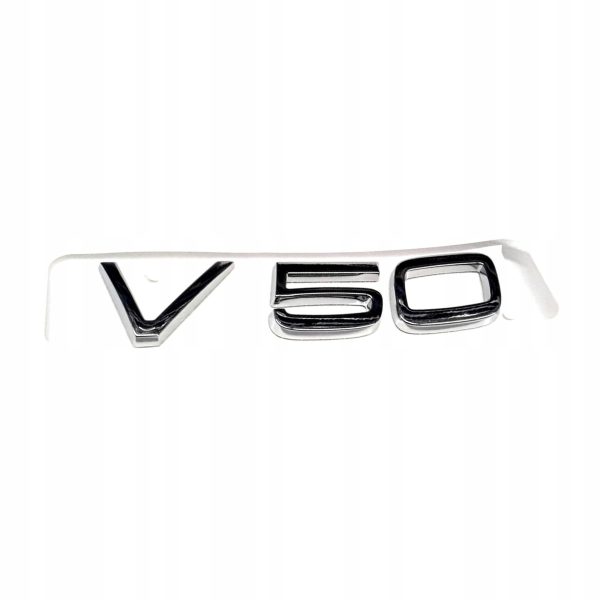 Emblemat 'V50' na tylną klapę Volvo 8620310