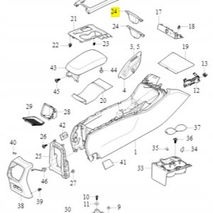Popielniczka Volvo XC40 C40 - obrazek 3