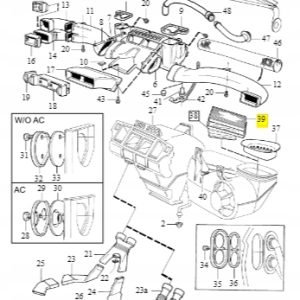 Filtr kabinowy Volvo 850 S70 V70 C70 9171296 ASO - obrazek 2