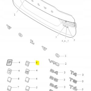 Emblemat 'Volvo Ocean Race' tył klapa 31664598 - obrazek 2