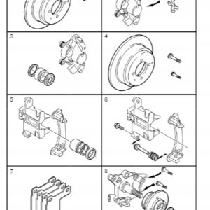 Klocki hamulcowe tył Volvo 850 C70 S70V70 30793802 - obrazek 2
