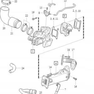 Przewód Intercoolera Volvo 30677765 - obrazek 2