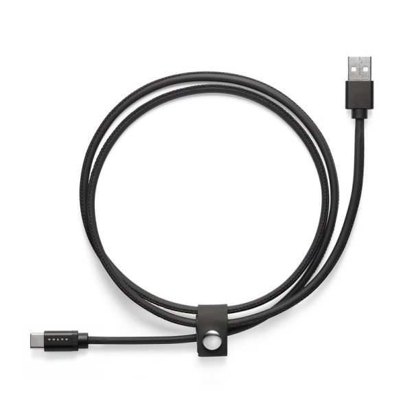 USB-C skorzany kabel ladowania 1m Volvo OE