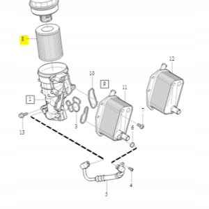 Filtr oleju Volvo S60/80 V60/70 XC60/70/9 30750013 - obrazek 3