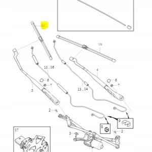 Wycieraczki przednie podgrzewane Volvo S60 V60/CC - obrazek 5
