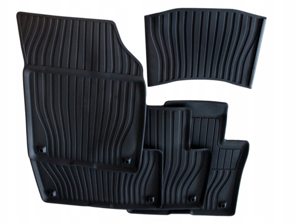 Dywaniki gumowe czarne Volvo XC90 32261235