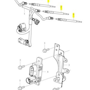 Świeca żarowa Volvo D4204T D5204T D5244T - obrazek 2