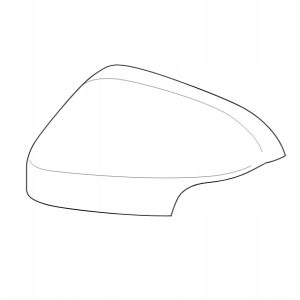 Obudowa lewe lusterko VolvoC30 C70 S40 S80 V50 V70 - obrazek 3