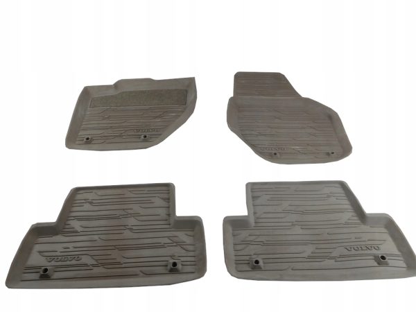 Dywaniki gumowe beżowe Volvo S60 V60 (11-14) 39828880