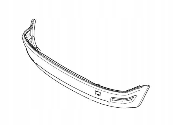 Spojler zderzaka tylnego Volvo C30 2007-2010