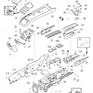 Popielniczka Volvo S60 S90 V60 V90 XC40 XC60 XC90 - obrazek 2
