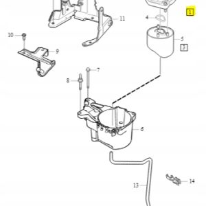 Filtr Paliwa Volvo C30 S40 V40 V50 V60 V70 S80 S60 - obrazek 2