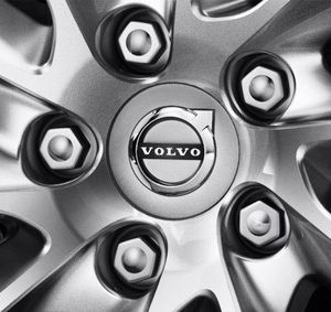 Dekielki do felg srebrne Volvo OE 31414934 - obrazek 2