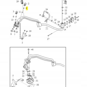 Zawór serwisowy klimatyzacji Volvo 6849305 - obrazek 2