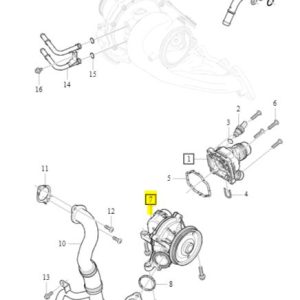 Pompa Wody Volvo 32382367 - obrazek 2