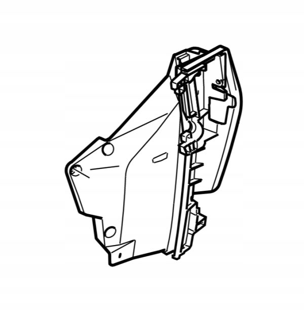 Prawy wspornik prowadnicy szyby Volvo C30 31214730