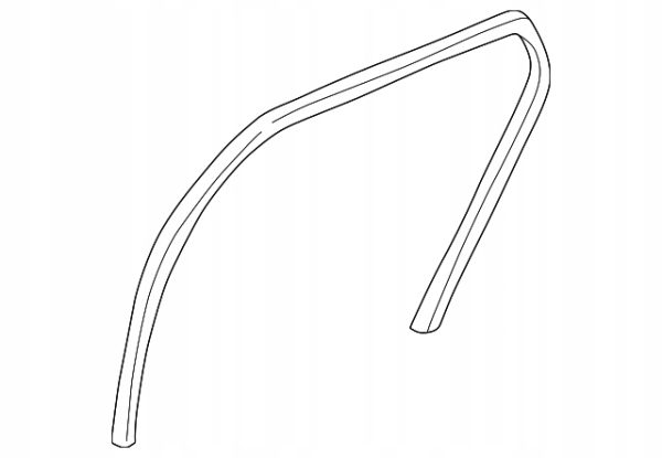 Uszczelka tylnej prawej szyby Volvo S60 (-09)