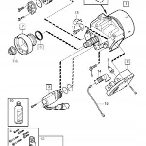 Filtr oleju Haldex OE Volvo V70 XC70 XC90 V70XC - obrazek 3