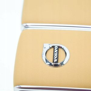 Skórzana obudowa pilota Volvo OE Amber - obrazek 3