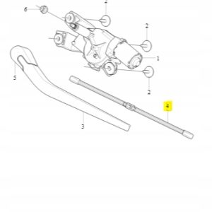 Wycieraczka tylna Volvo 31349857 XC40 XC90 V90/CC - obrazek 2
