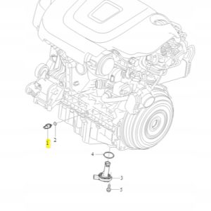 Czujnik ciśnienia oleju Volvo 2.4D 31474187 - obrazek 2
