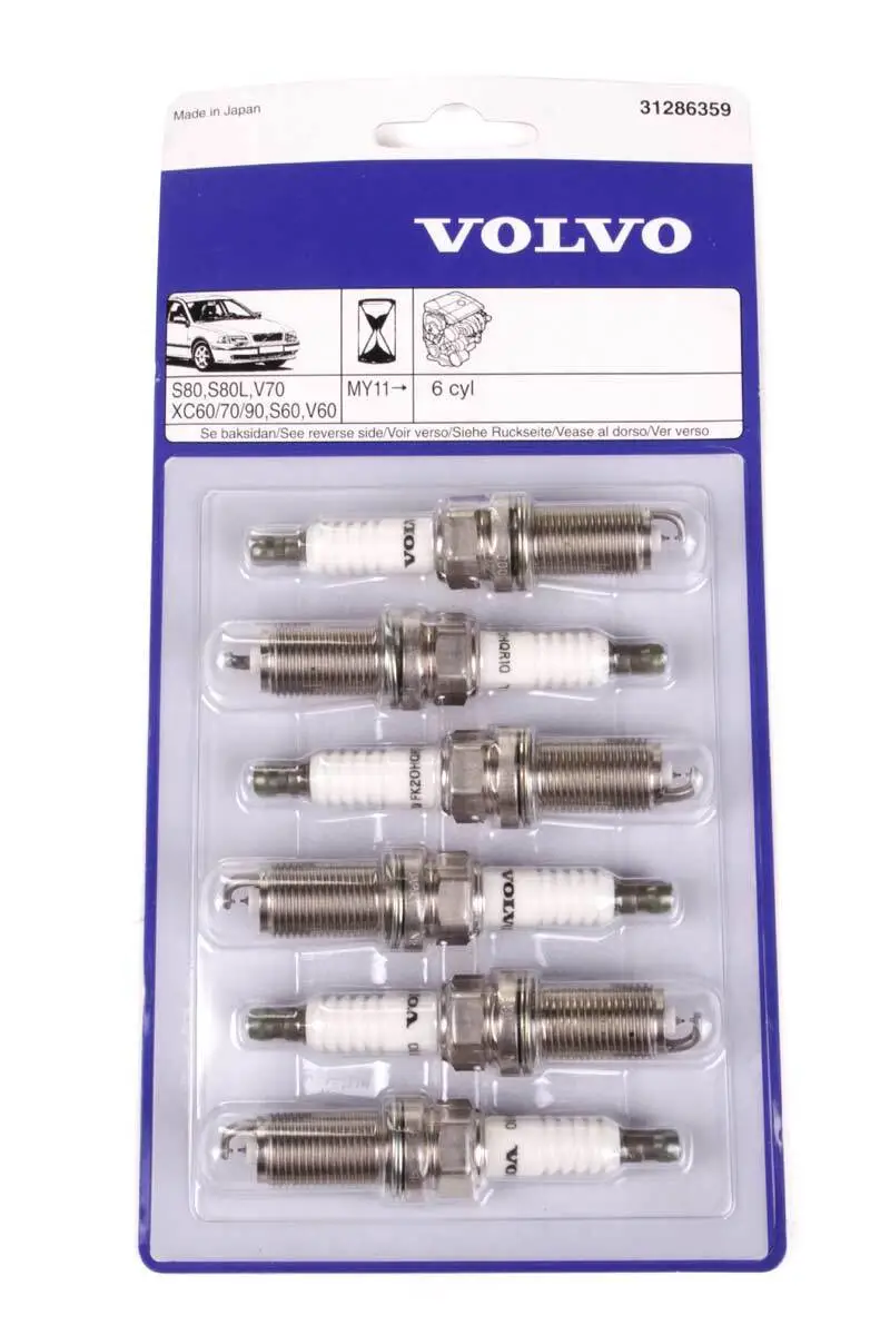 Zestaw świec zapłonowych Volvo